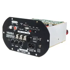 V608A 80W Высокопроизводительный бас Авто Hi-Fi Сабвуфер Усилитель Модуль платы TF USB 110V-220V id#2953344