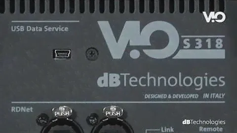 dBTechnologies VIO S318 subwoofer activo (ESP)