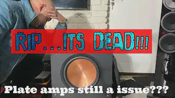 Klipsch RP1600SW failure!