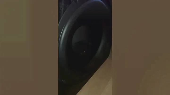 SVS SB-2000 Pro Slowmotion warm up