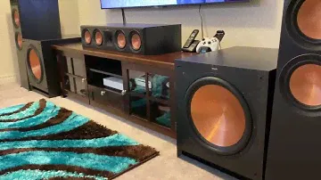 Dual Klipsch SPL - 150SW 15” Subwoofer - Excursion- Wall shaking experience - Home Theatre - Dolby