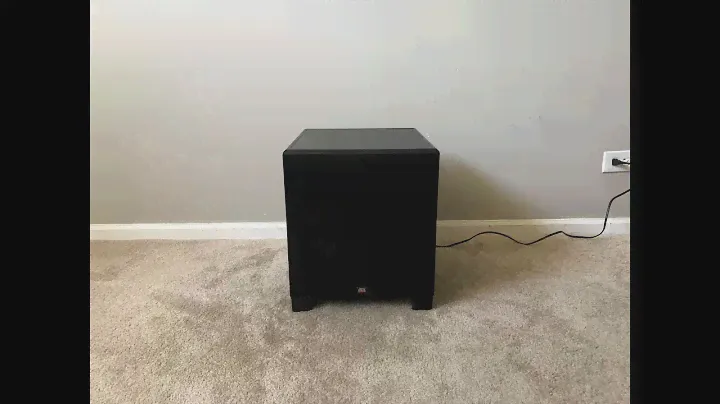 MTX Audio SW2 Home Theater Powered Active Subwoofer