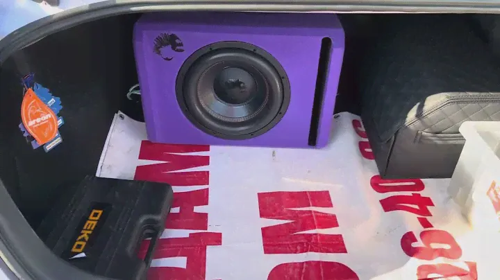 Активный саб DL Audio Piranha 12A Purple V.2