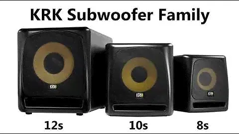 Studio Subwoofer KRK 10S2 V2 10