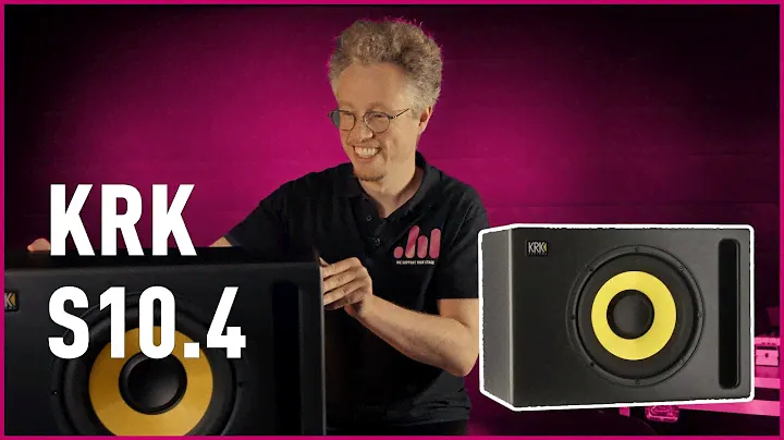 KRK S10 4 Actieve Studio Subwoofer Review | Bax Music