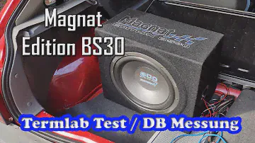 Magnat Edition BS30 / Mac Audio Edition BS30 Subwoofer Termlab Test 138.88dB im Opel Corsa A