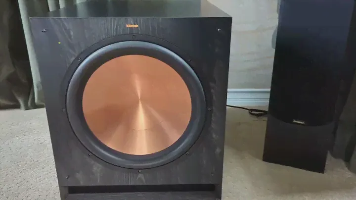 Klipsch subwoofer Review - home theatre must have?