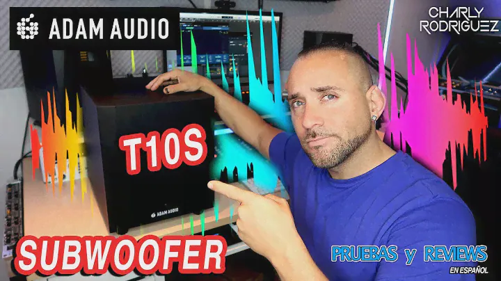SUBWOOFER 🔊T10S 🔊de ADAM AUDIO (Pruebas y Reviews) en Español
