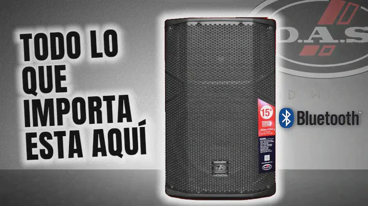 👉DAS ALTEA: El altavoz auto amplifcado más ECONÓMICO jamás Construído por DAS AUDIO
