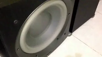 Infinity Sw 12 JBL ES90 onkyo modo estéreo 2.1 canales.