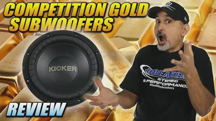 Kicker Competition Gold Car Audio Subwoofers. Review and Demo.