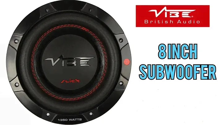 Vibe Audio SLICK 8 D2 Subwoofer !! 8 inch Subwoofer for Mahindra Thar !! +918053480908