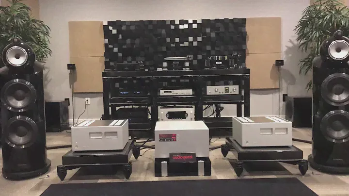 B&W 800D3’s with B&W DB1D Subs, Soulution 711 amp and Luxman C900u preamp and MSB DAC