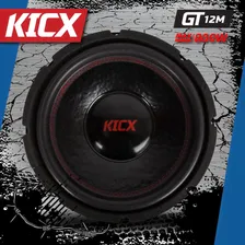 Kicx Сабвуфер для автомобиля GT 12M, 30 см (12 дюйм.)