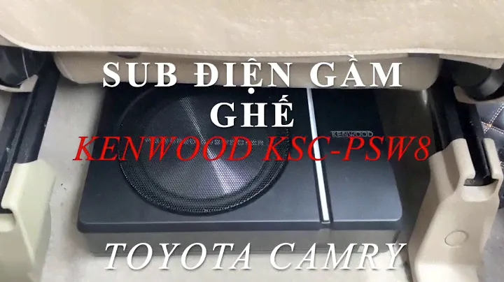 Sub Điện Gầm Ghế Kenwood KSC PSW8