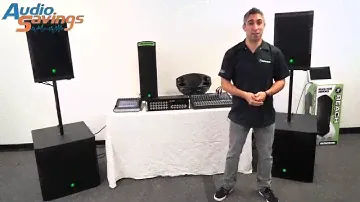 Живая демонстрация и углубленное исследование продукта для сабвуфера Mackie SRM1850 1600 Вт с активным питанием 18 дюймов Active Pro