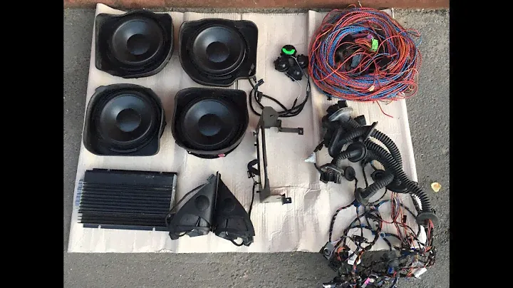 Установка DYNAUDIO на VW TOUAREG