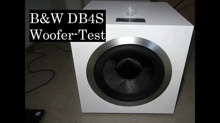 Bowers & Wilkins  B&W DB4S - Woofer Test