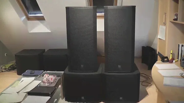 Pa Soundcheck - Ev ETX 35p und EKX 18sp