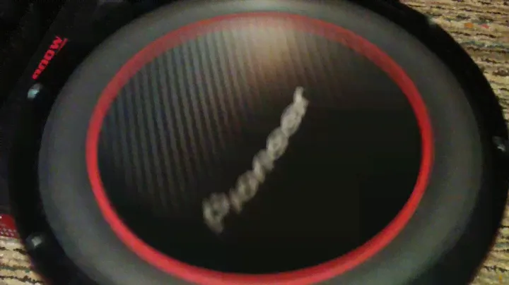 Pioneer 1300 watt subwoofer