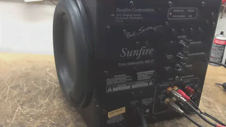 Sunfire True Subwoofer MKII