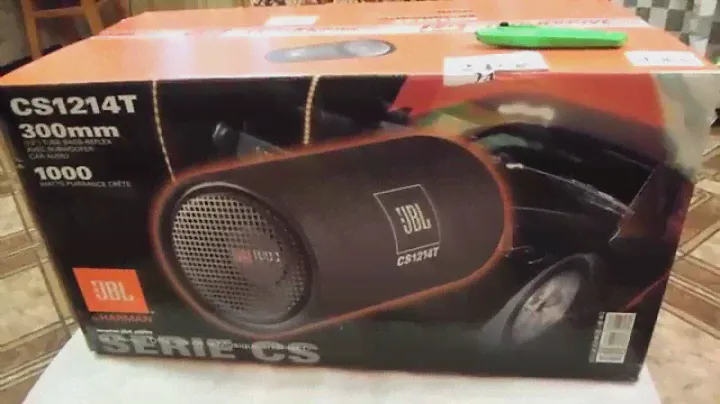 Часть 1 Автомобильный сабуфер JBL CS1214T обзор