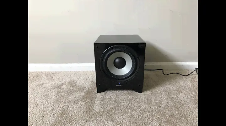 Energy ESW-CS8 Home Theater Powered Active Subwoofer