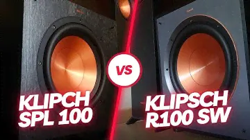 Klipsch SPL 100 VS Klipsch R100 SW