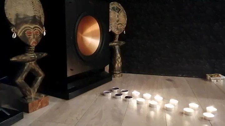 Klipsch SPL-120 Sub test tealight