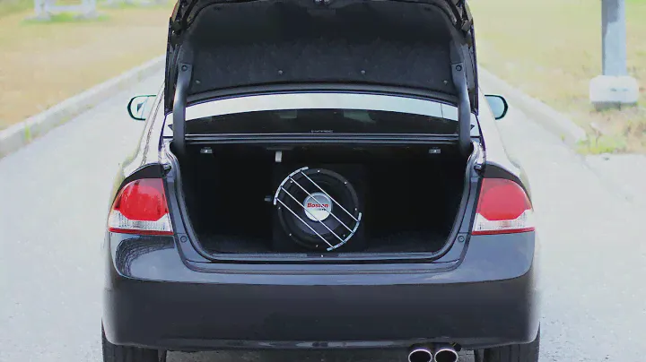 Boston Acoustics G512-4 + STEG Qmos 120.2 LE. HONDA Civic 4D