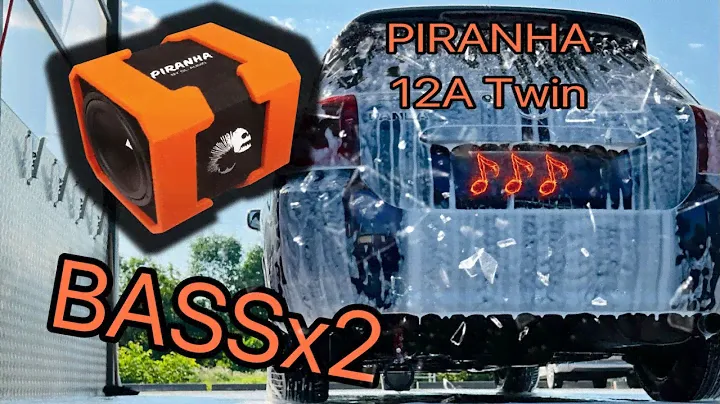 Активный сабвуфер DL Audio Piranha 12A Twin в Toyota Corolla
