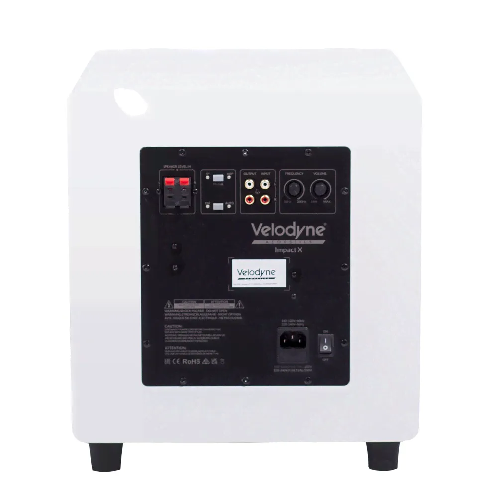 Velodyne Impact-X 10" white сабвуфер активный-1