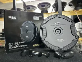 MBQ Сабвуфер для автомобиля Запаска_Овал 13x18 см (5x7 дюйм.), Овал 13x18 см (5x7 дюйм.)