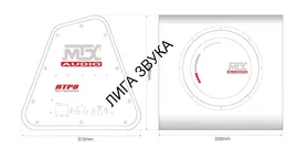 Активный сабвуфер MTX RTP8
