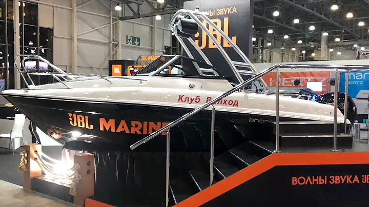 JBL НА ВОДЕ. Заряженный музыкой катер Феникс 560 . Выставка Moscow boat show 2020.