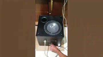 Boston Acoustics CS SUB10 II Classic Series II 10" Subwoofer TEST works 20220929 163449