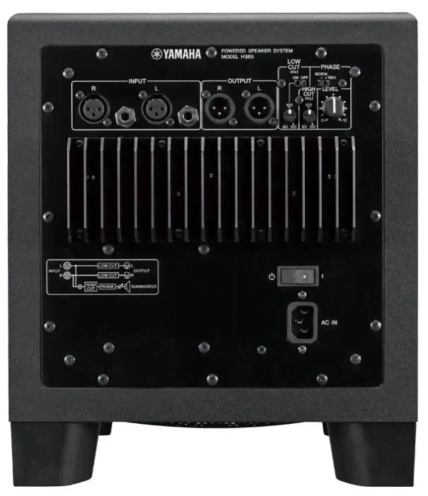 Сабвуфер YAMAHA HS8S черный-1