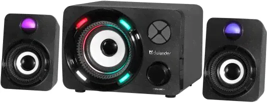 Колонки Defender G11 2.1 (две колонки + сабвуфер) Черный (65011)