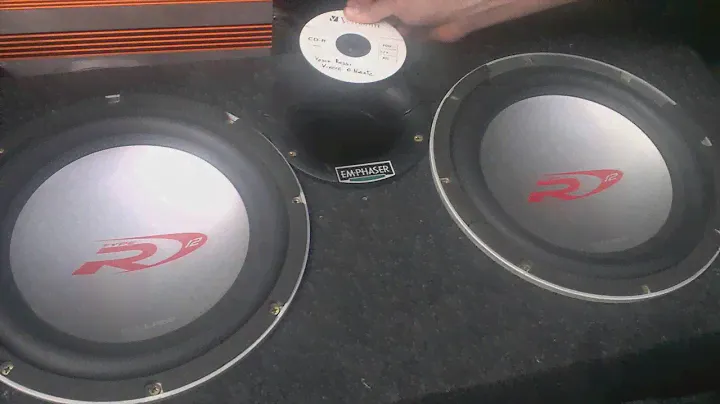 doppio alpine type r 12" e spectron sp15000d rottura cd