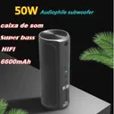 Портативная музыкальная Колонка Xdobo 50 Вт, умный динамик Bluetooth с Alice, сабвуфер с глубокими басами, беспроводная звуковая система (art.: 3920bfd889a5f)